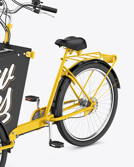 Download View Electric Bike Mockup - Left Side View Pictures - Guinnes Mockup