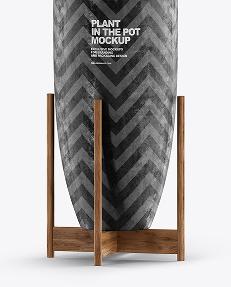 Plant in the Pot Mockup PSD #6