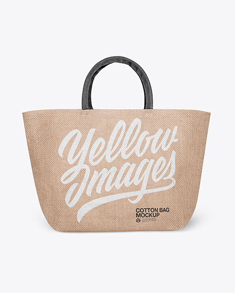 Cotton Bag Mockup In Apparel Mockups On Yellow Images Object Mockups