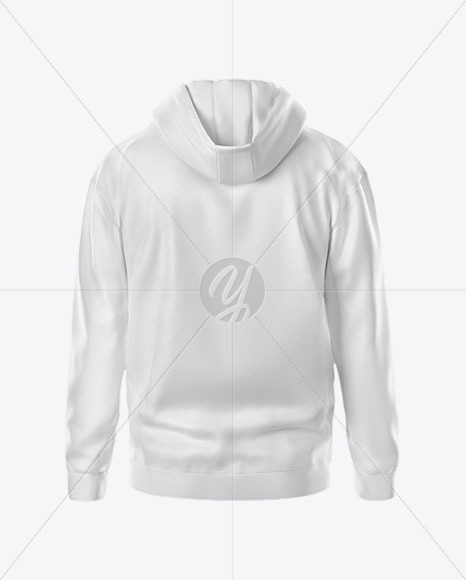 Download Hoodie Mockup Back View In Apparel Mockups On Yellow Images Object Mockups PSD Mockup Templates