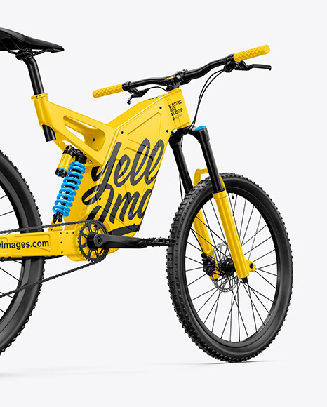 Download Get Electric Bike Mockup - Left Half Side View Images ...