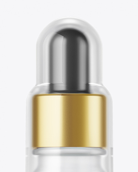 Frosted Glass Dropper Bottle Mockup PSD #7