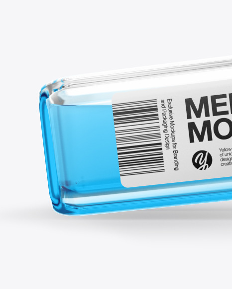 Medical Vial Mockup PSD #1