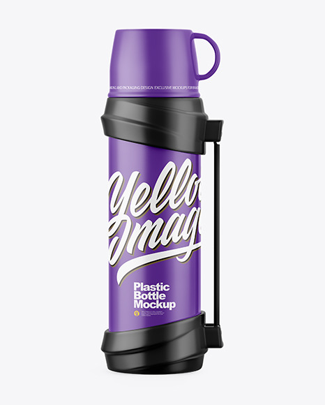 Water Bottle Mockup PSD #2