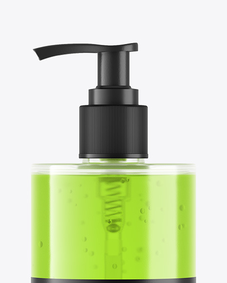 Download Soap Bottle With Pump Mockup In Bottle Mockups On Yellow Images Object Mockups PSD Mockup Templates