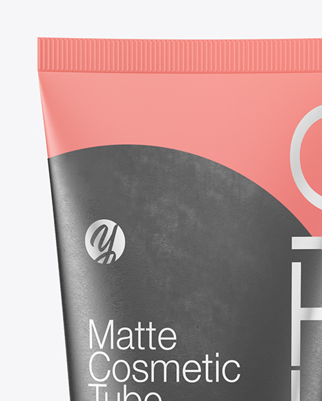 Matte Cosmetic Tube Mockup PSD #2