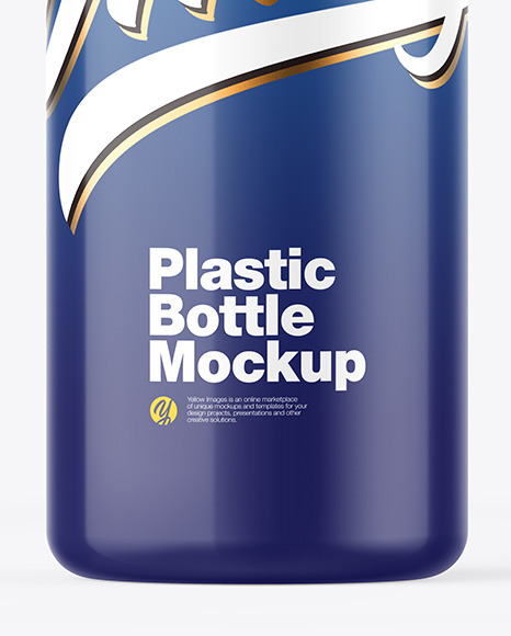 Glossy Bottle Mockup PSD #1
