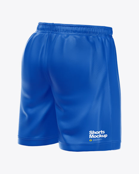 Shorts Mockup Half Side View In Apparel Mockups On Yellow Images Object Mockups