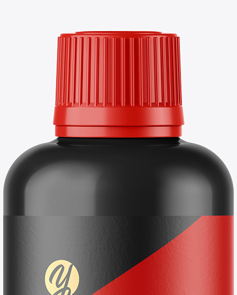 Glossy Bottle Mockup PSD #1