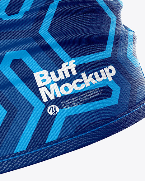 Download Buff Mockup Side View In Apparel Mockups On Yellow Images Object Mockups