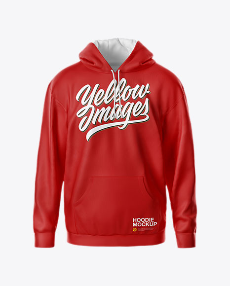 Hoodie Mockup - Front View - Free Download Images High Quality PNG, JPG