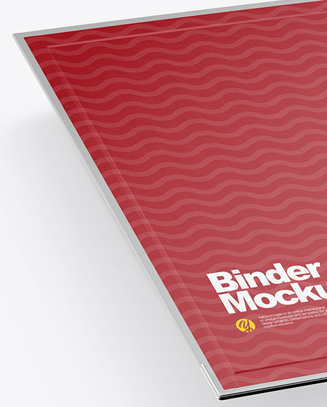 Open Binder Mockup PSD #2