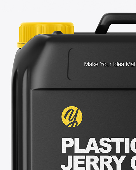 Plastic Jerrycan Mockup PSD #2
