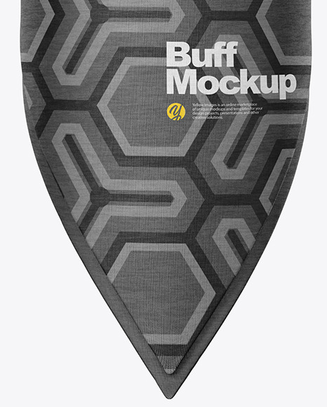 Download Buff Bandana Mockup in Apparel Mockups on Yellow Images Object Mockups