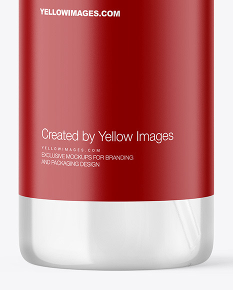 Clear Spray Bottle Mockup PSD #1