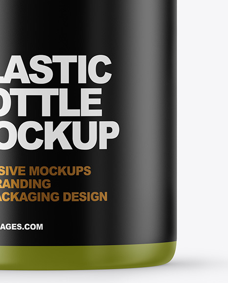 Matte Pills Bottle Mockup PSD #1