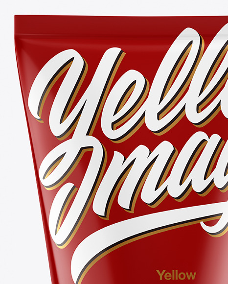 Glossy Cosmetic Tube Mockup PSD #2