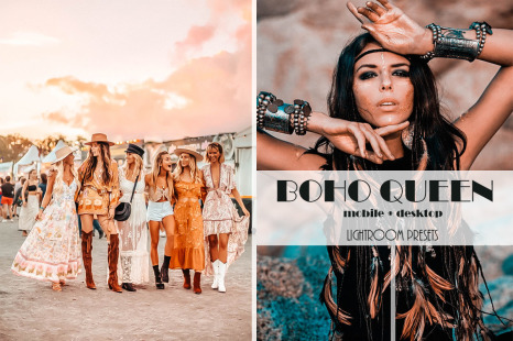Boho Queen Lightroom Presets | Desktop &amp; Mobile
