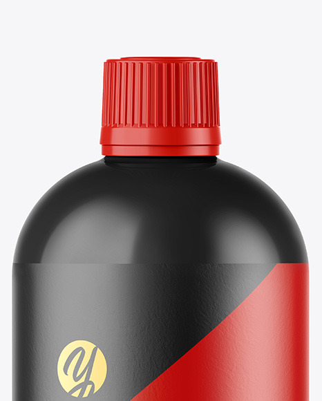 Glossy Bottle Mockup PSD #7