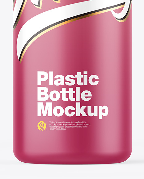 Matte Bottle Mockup PSD #1