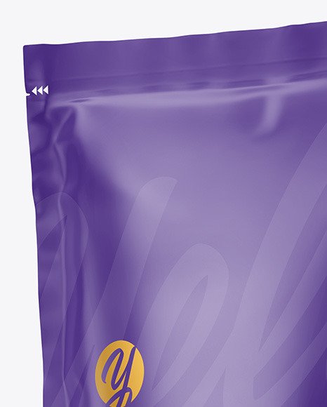 Matte Stand up Pouch Mockup PSD #6