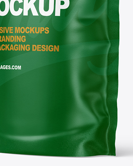 Paper Stand up Pouch Mockup PSD #7