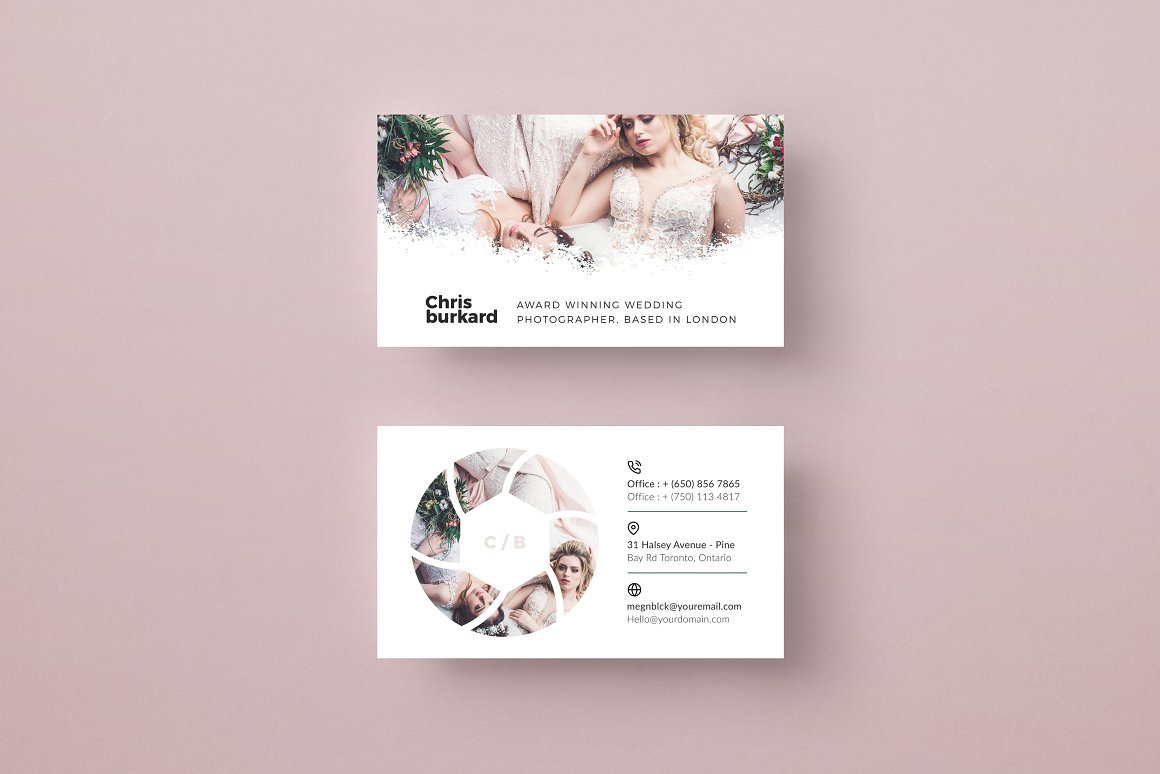 Bundle Photography Business Cards In Business Card Templates On Yellow Images Creative Store