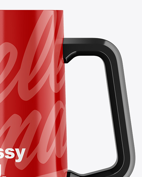 Glossy Mug Mockup PSD #2