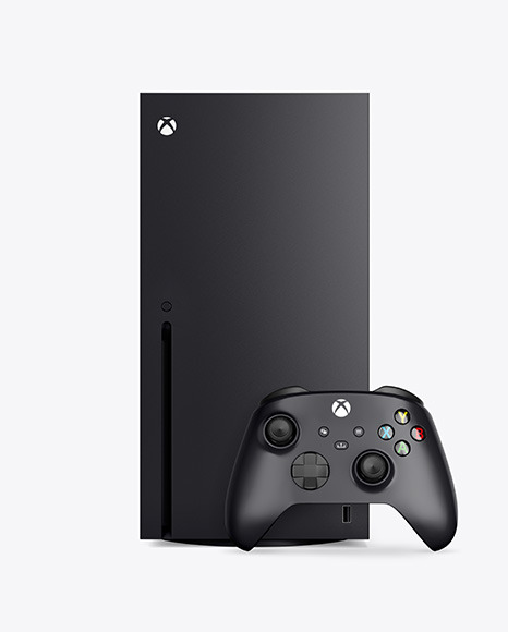 Download Xbox Series X Mockup In Device Mockups On Yellow Images Object Mockups PSD Mockup Templates