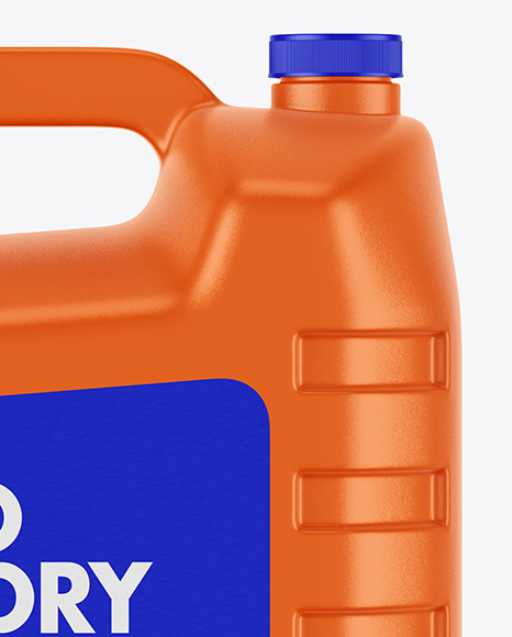 Matte Jerrycan Mockup PSD #7