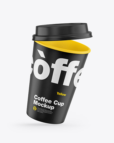 Paper Coffee Cup Mockup PSD #3