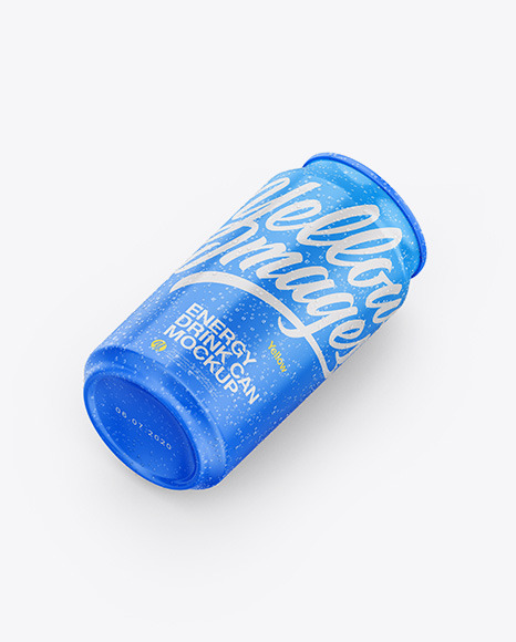 Glossy Can Mockup