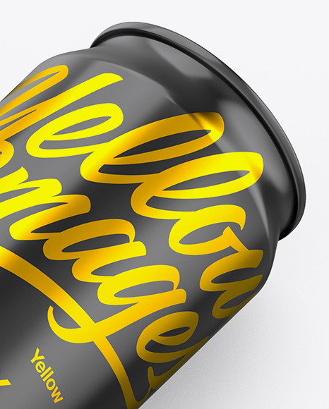 Glossy Can Mockup PSD #7
