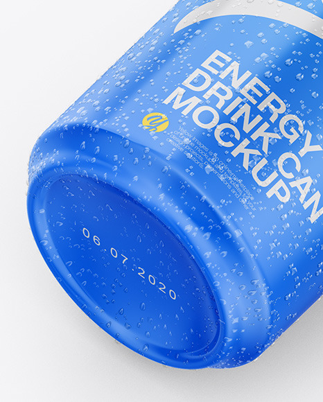 Glossy Can Mockup PSD #5