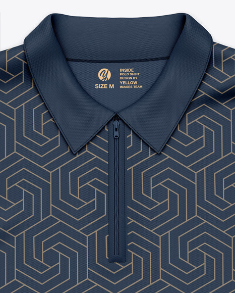 Polo Shirt ZIp Collar - Free Download Images High Quality PNG, JPG