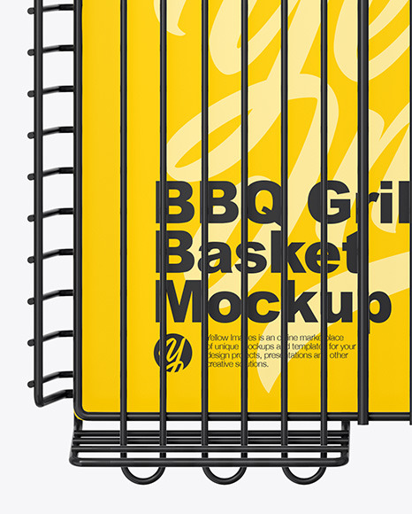 Portable Grilling Basket Mockup PSD #6