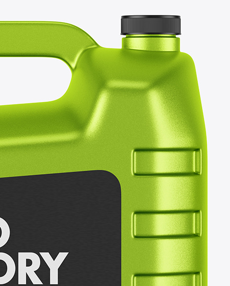 Metallic Jerrycan Mockup PSD #7