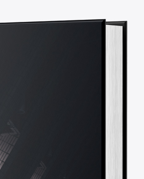 Hardcover Book w  Matte Cover Mockup PSD #1