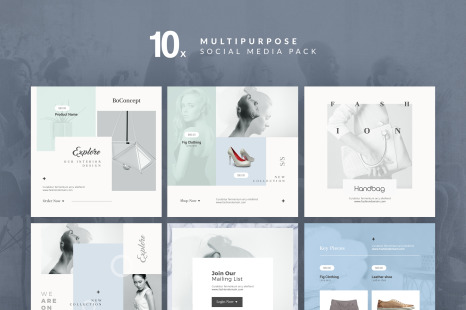 Instagram Fashion Pack