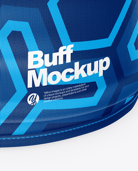 Download Buff Mockup in Apparel Mockups on Yellow Images Object Mockups