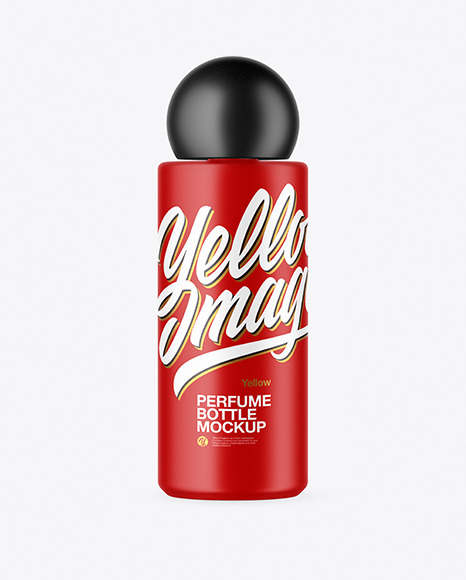 Matte Perfume Bottle Mockup PSD #2