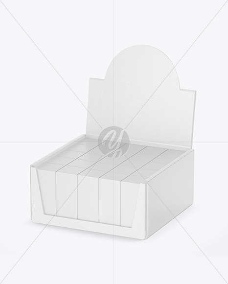 Download Kraft Display Box Kraft Boxes Mockup In Box Mockups On Yellow Images Object Mockups