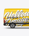Panel Van Mockup - Side View