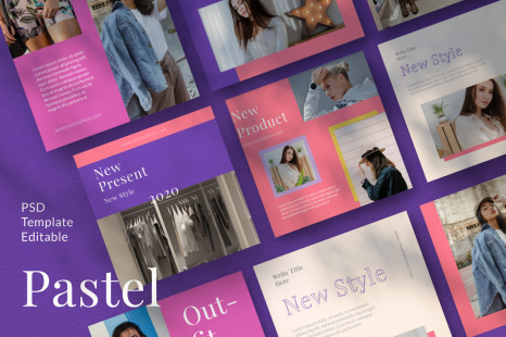 Pastel Instagram Template