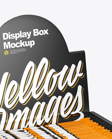 Display Box   Snack Bars Mockup PSD #4