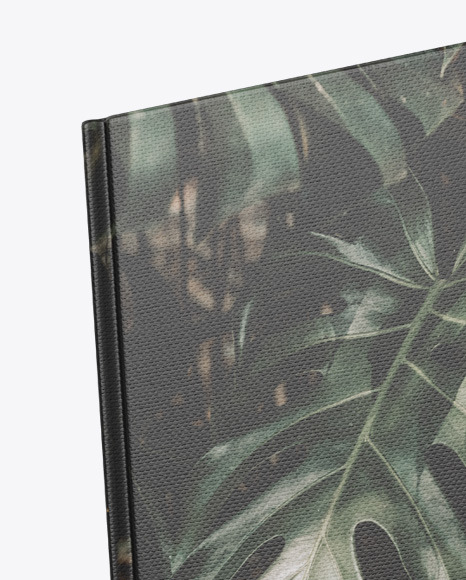 Hardcover Books w  Fabric Cover Mockup PSD #7