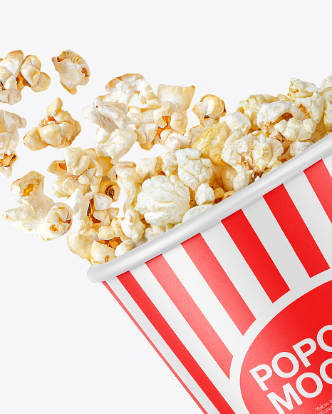 Cup Popcorn And Drink Mockup PSD #3