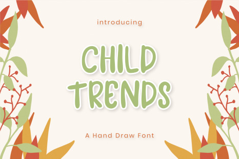 Child Trends Display Font