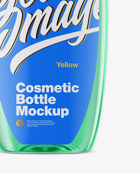 Matte Cosmetic Bottle Mockup PSD #1