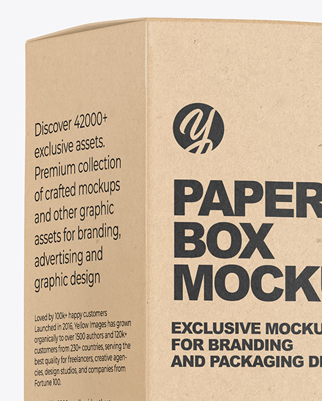 Dark Amber Glass Dropper Bottle with Kraft Paper Box Mockup PSD #6